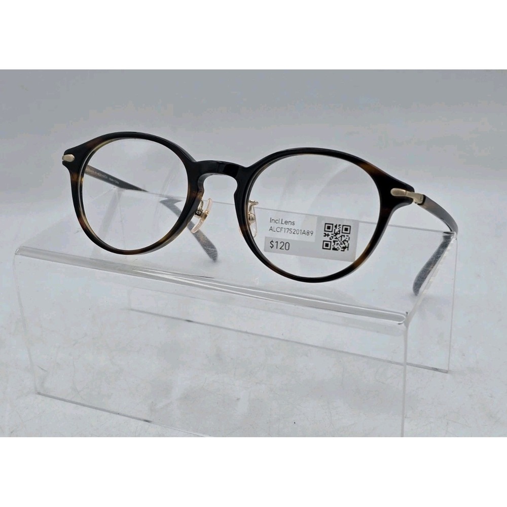 Jins Dark Tortoise Eyeglass‎ Frames 48 - 21-143 - 41 ALCF17S201A89 - SITS ASKEW